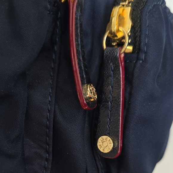 NWOT! MZ Wallace Dark Blue Shoulder Bag with Gold Details - Picture 14 of 15